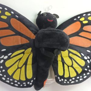 Borboleta-monarca em peluche/pulseira