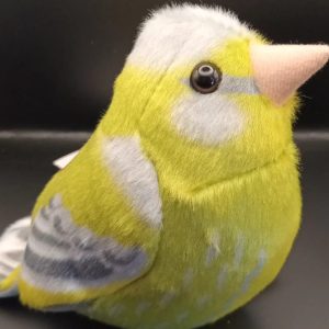 Verdilhão em peluche