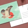 Postal ilustrado Milhafre